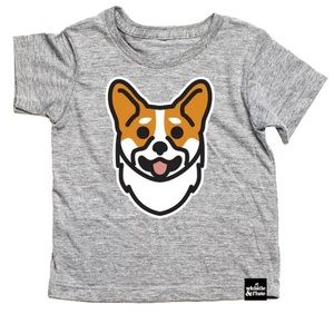 Whistle and Flute  CORGI T-SHIRT GREY